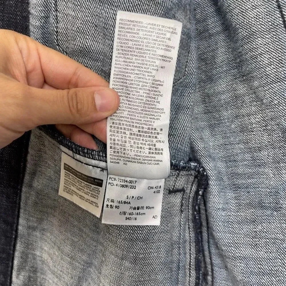 Levis Original Trucker Dark Wash Jacket - Picture 12 of 12